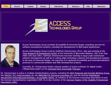 Tablet Screenshot of accesstechnologiesgroup.com